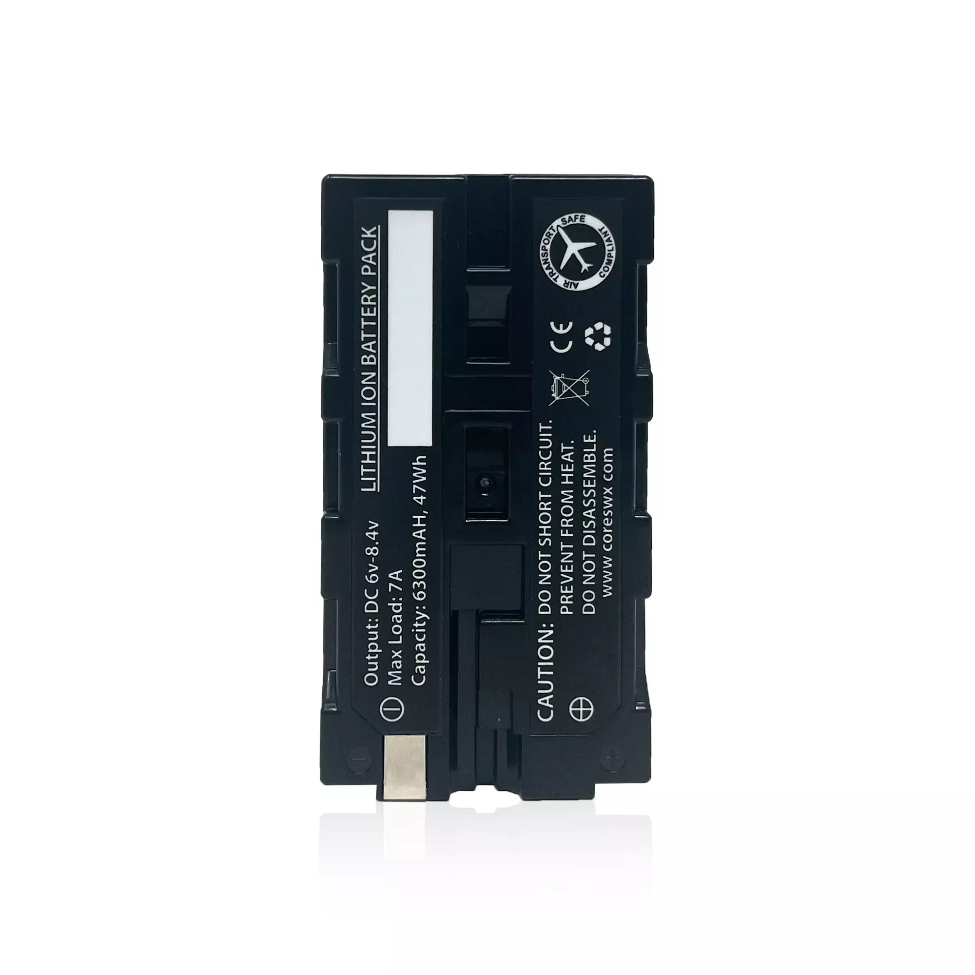 Core SWX NANO F L Series Lithium Ion Battery 2 Pack - High Capacity Rechargeable Power Solution for Cameras, LED Lights & Portable Devices - Professional Photography & Videography Accessories
