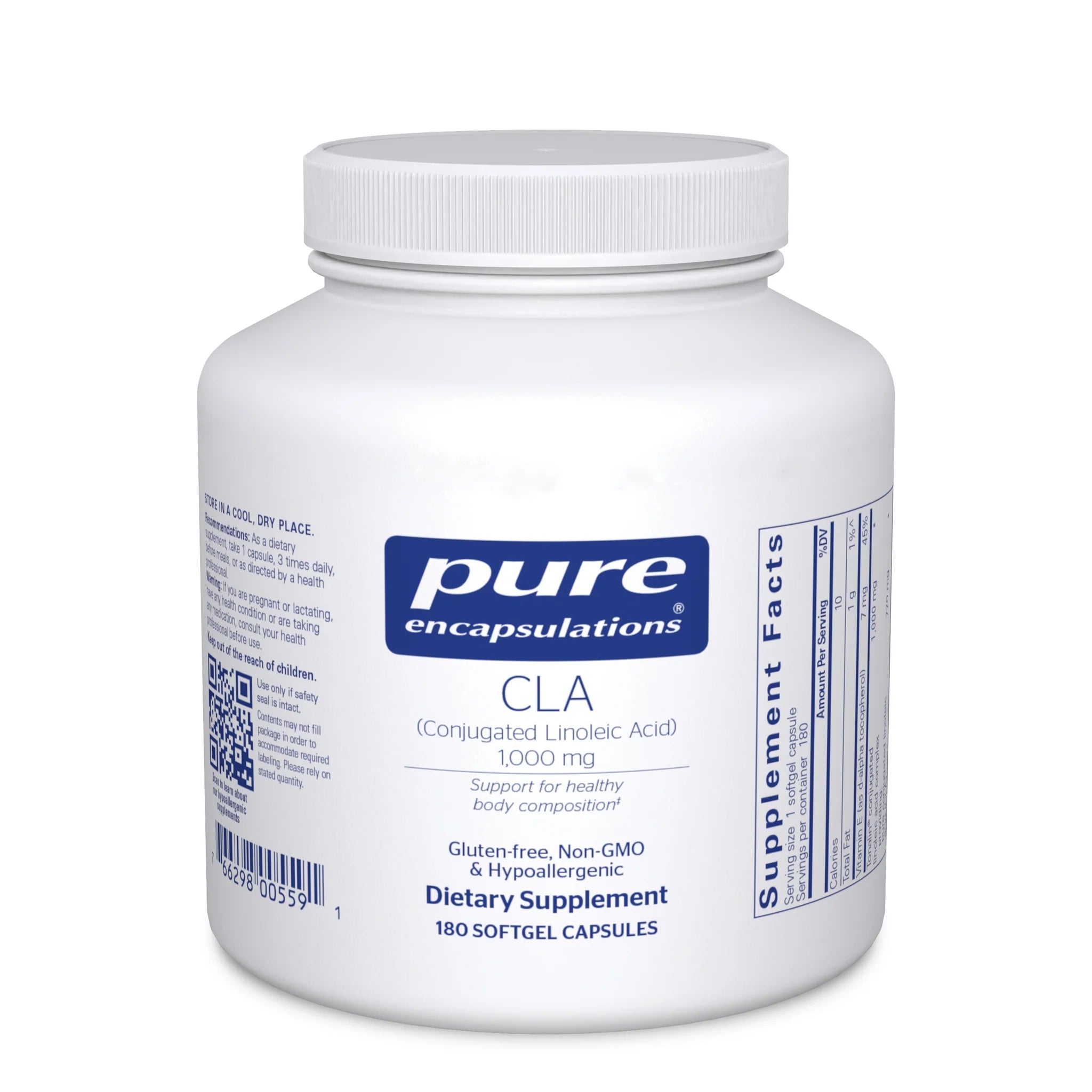 Premium CLA (Conjugated Linoleic Acid) 1000mg Softgels - Natural Weight Management & Muscle Support Supplement for Men & Women - Ideal for Fitness, Bodybuilding & Healthy Lifestyle