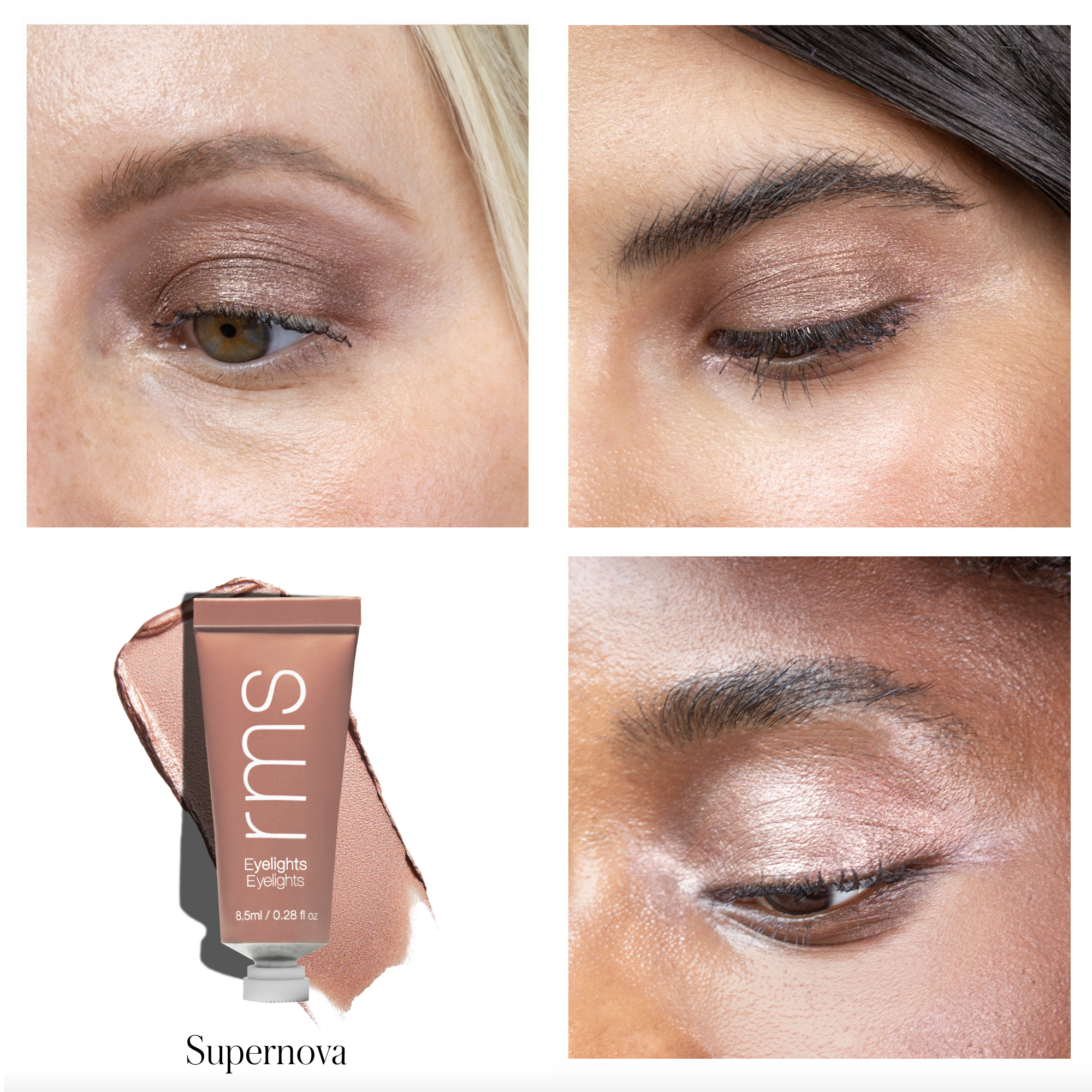 Eyelights Cream Eyeshadow - Long-Lasting, Smudge-Proof & Highly Pigmented for Day & Night Makeup Looks | Perfect for Parties, Weddings & Everyday Wear