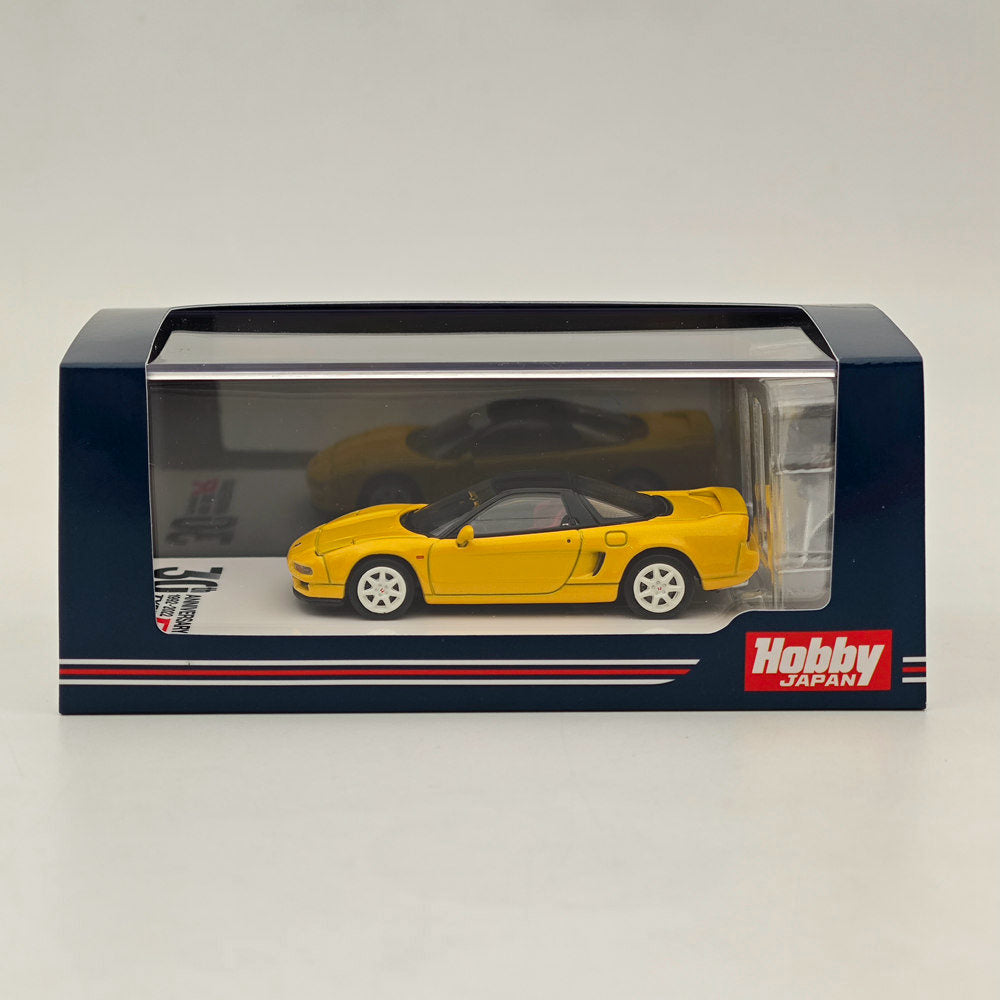 1/64 Scale Honda NSX NA1 Type R 1994 Diecast Model Car with Engine Display - 30th Anniversary Limited Edition Collectible for Car Enthusiasts | Perfect for Display Cases, Model Car Collections, and Gift Giving