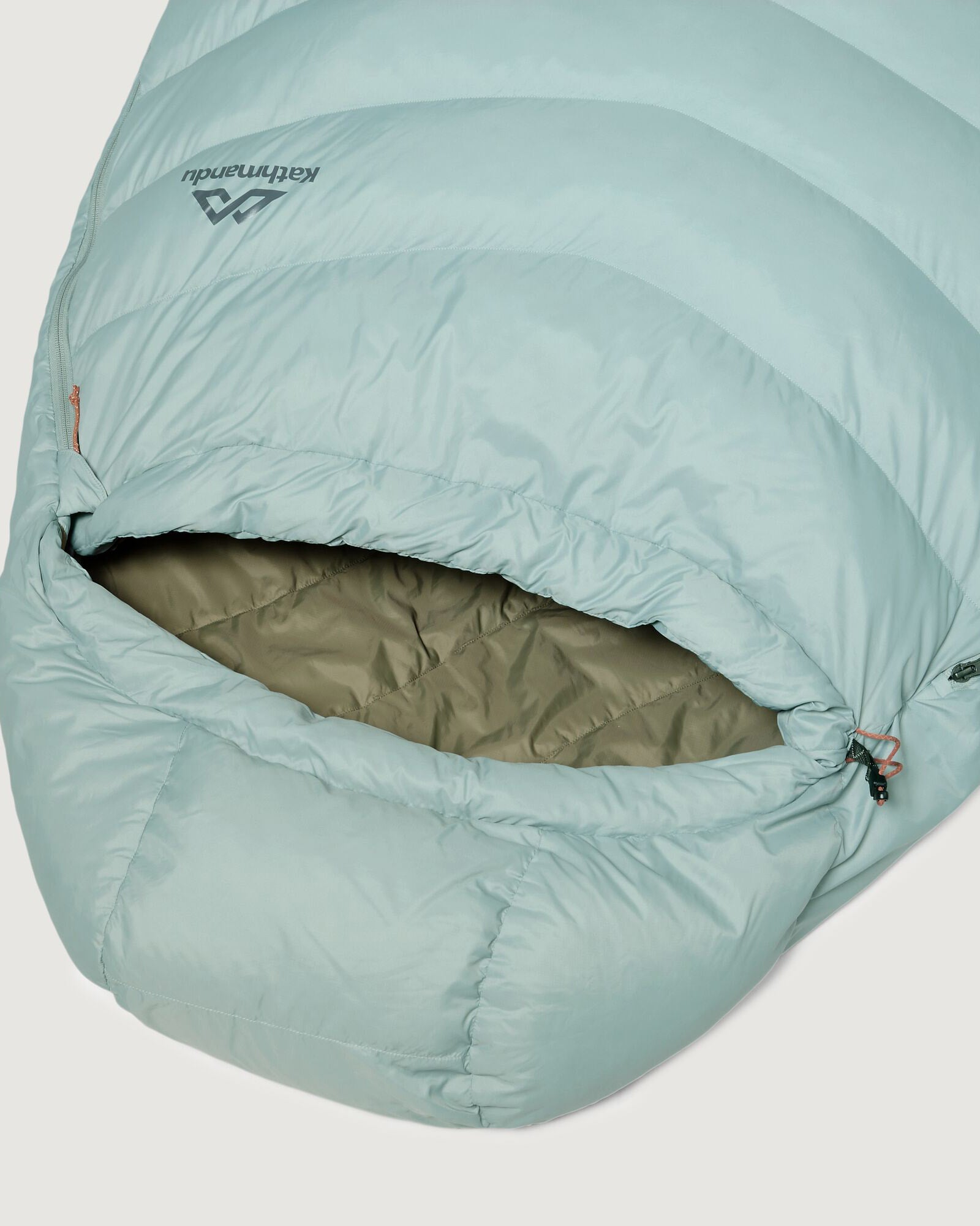 Vurso 4°C Lightweight Compact Sleeping Bag for Camping & Hiking - Regular Size, Gum Tree/Dark Moss - Perfect for Backpacking, Travel & Outdoor Adventures