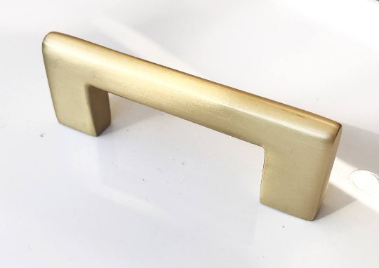 Luxury Satin Brass Drawer Pulls & Cabinet Knobs - Elegant Hardware for Kitchen, Bathroom & Furniture Upgrade | Home Decor & DIY Renovation