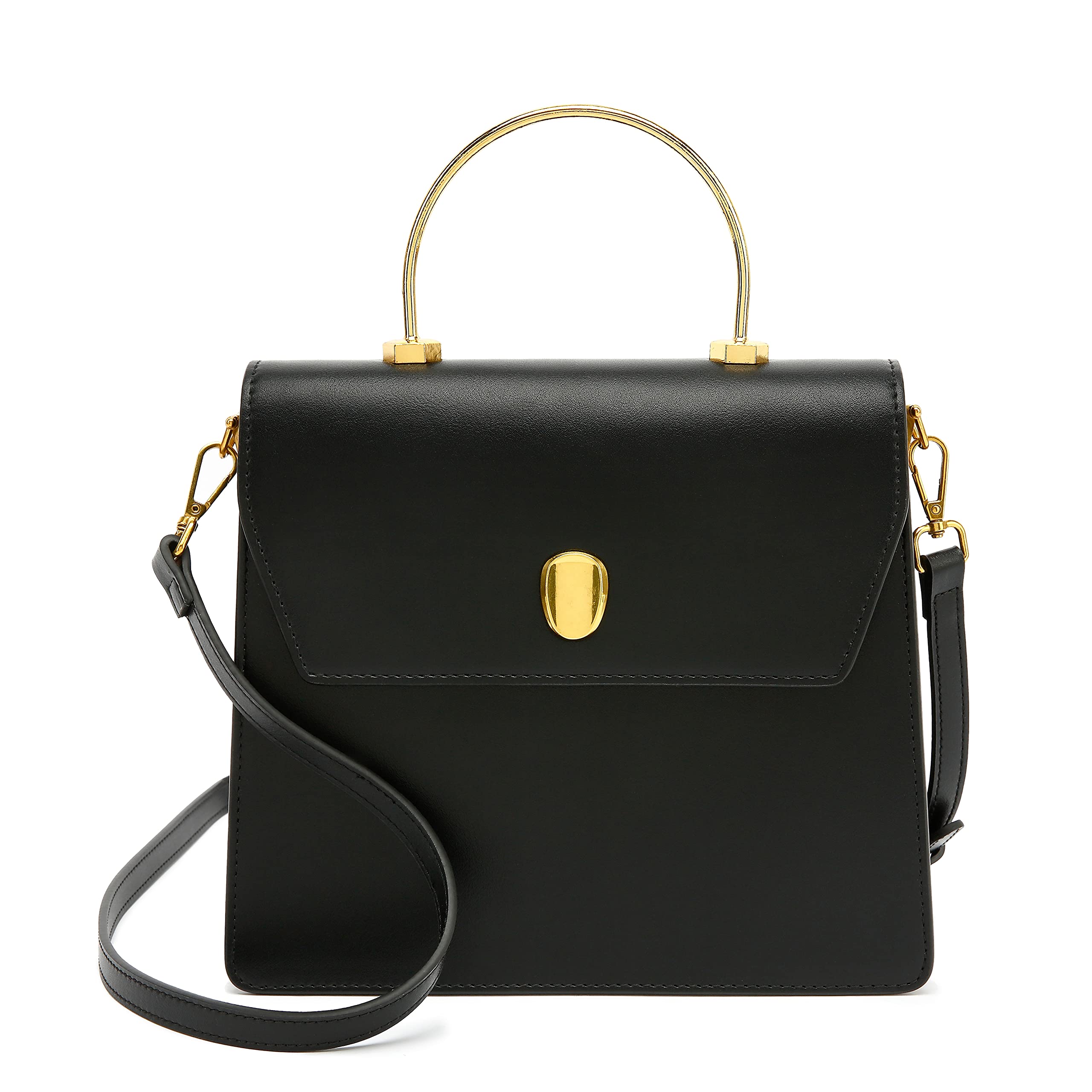 Scarleton Women's Crossbody Bags - Structured Mini Satchel Purse with Top Handle Shoulder Strap (H2077) | Fashionable & Functional for Work, Travel & Everyday Use