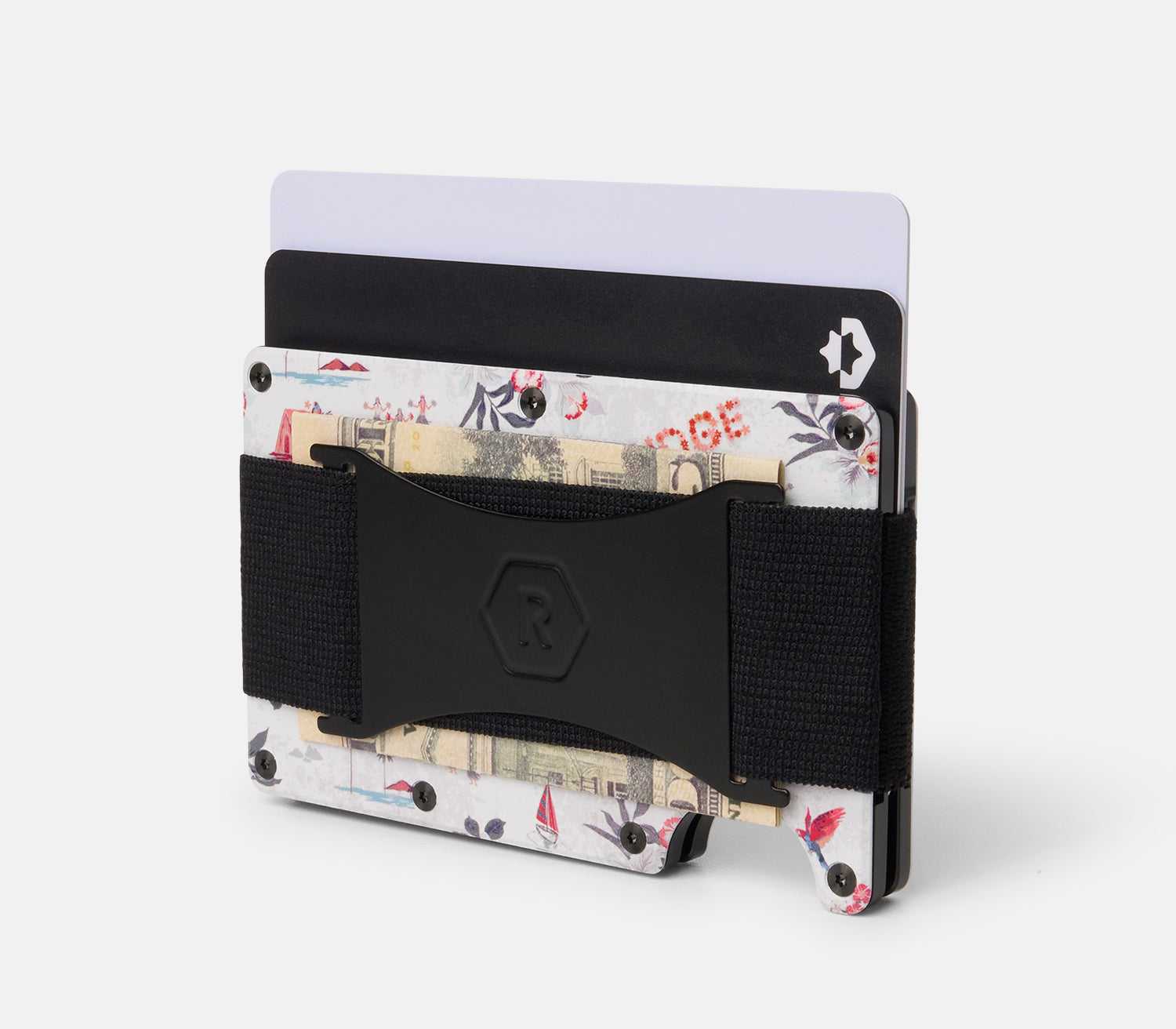 Ridge Wallet Aloha - Slim Minimalist RFID Blocking Front Pocket Wallet for Men - Perfect for Travel, Everyday Carry & Outdoor Adventures