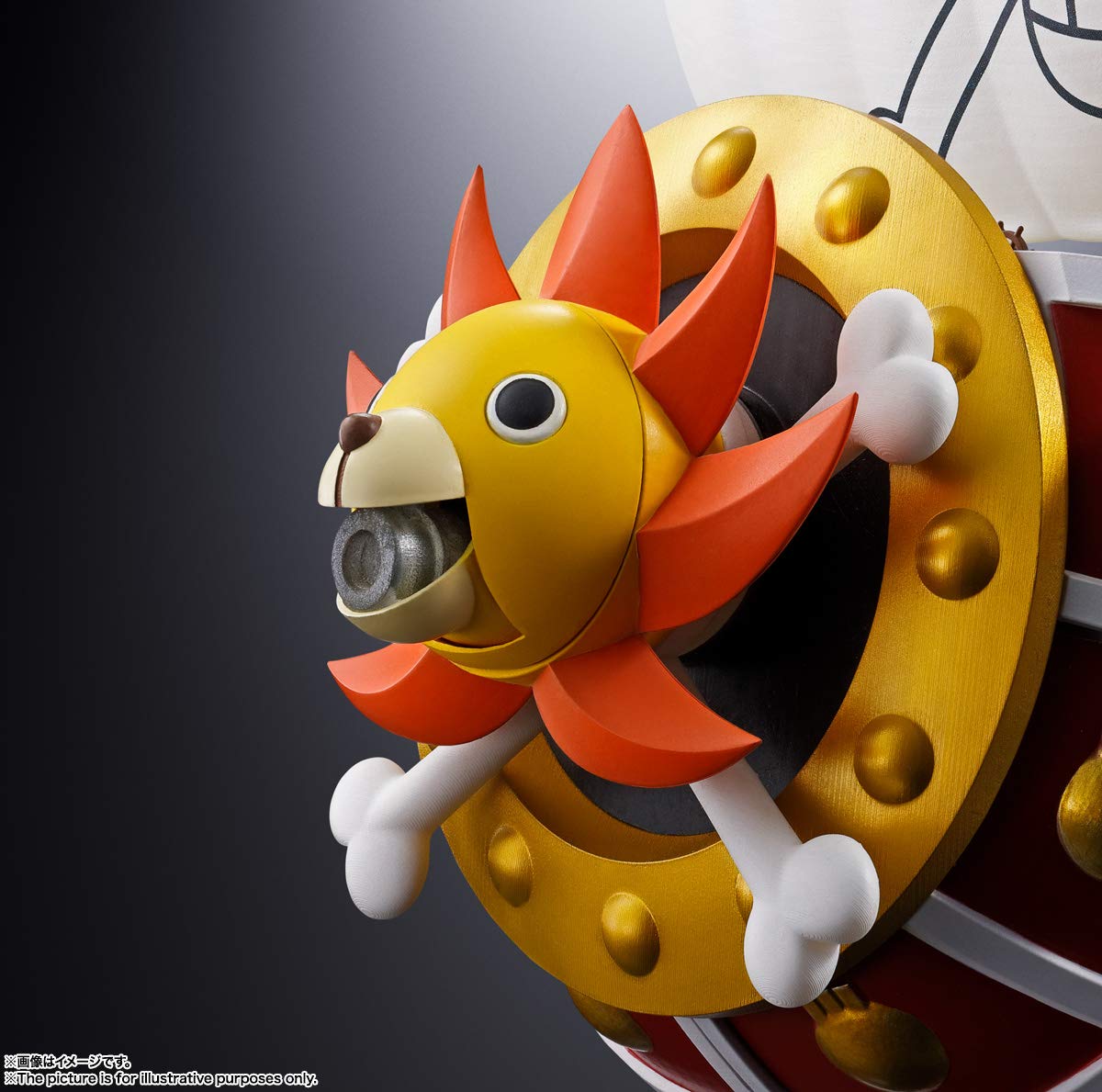 TAMASHII NATIONS One Piece Thousand Sunny Bandai Spirits Chogokin Die-Cast Metal Action Figure Collectible - Anime Model for Display & Gift for Fans