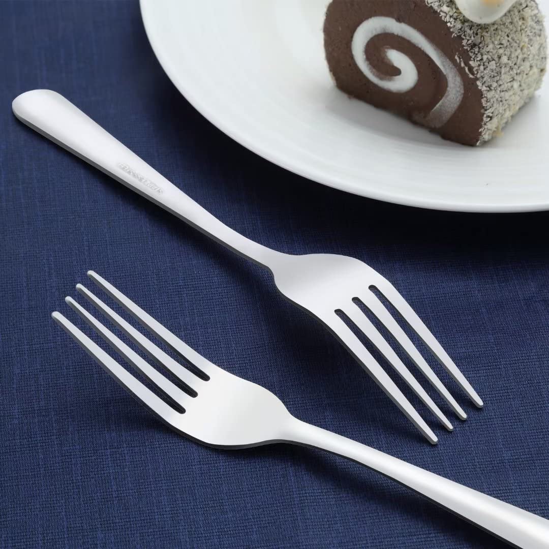 36-Piece Stainless Steel Dinner Forks Set - 7.1 Inch Mirror Polished Silverware for Home, Kitchen & Restaurant | Durable & Dishwasher Safe | Perfect for Family Dinners, Catering Events & Fine Dining