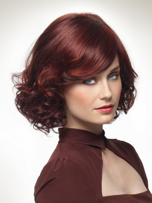 Calista Synthetic Wig with Mono Top - Soft & Natural Looking Hairpiece for Women | Perfect for Cosplay, Daily Wear & Special Occasions