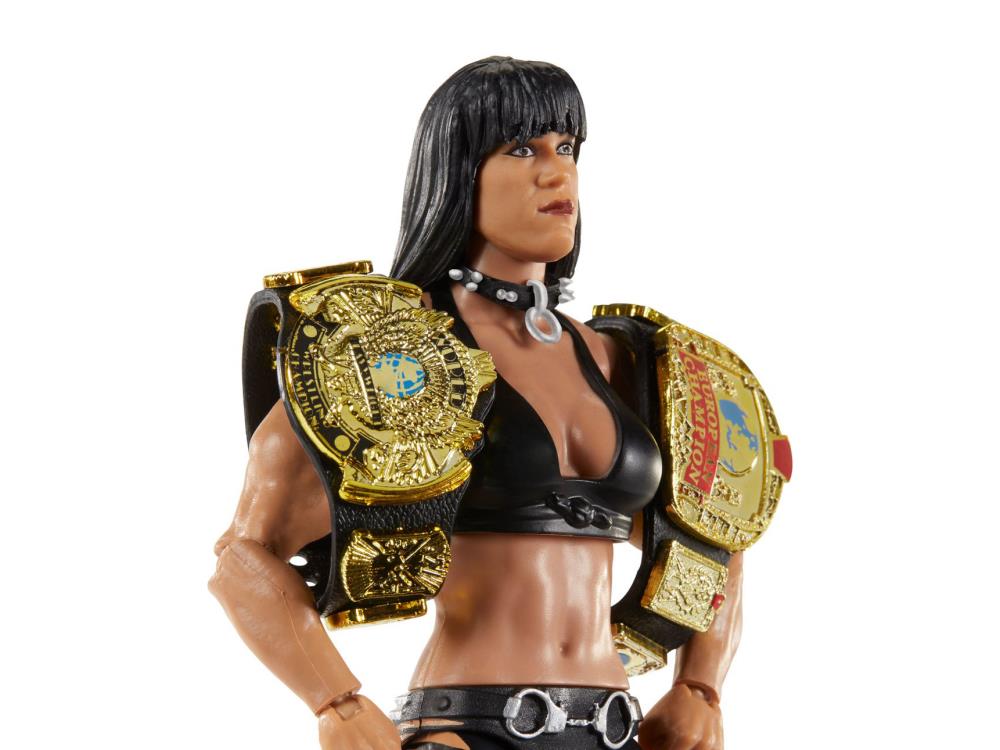 WWE Elite Collection Triple H & Chyna Action Figure 2-Pack Set - Perfect for Wrestling Fans, Collectors & Display Shelves