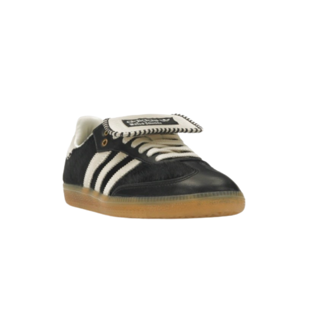 Adidas Samba Wales Bonner WB Pony Sneakers - Black & White Classic Leather Shoes for Men & Women | Perfect for Casual Wear, Street Style & Everyday Comfort
