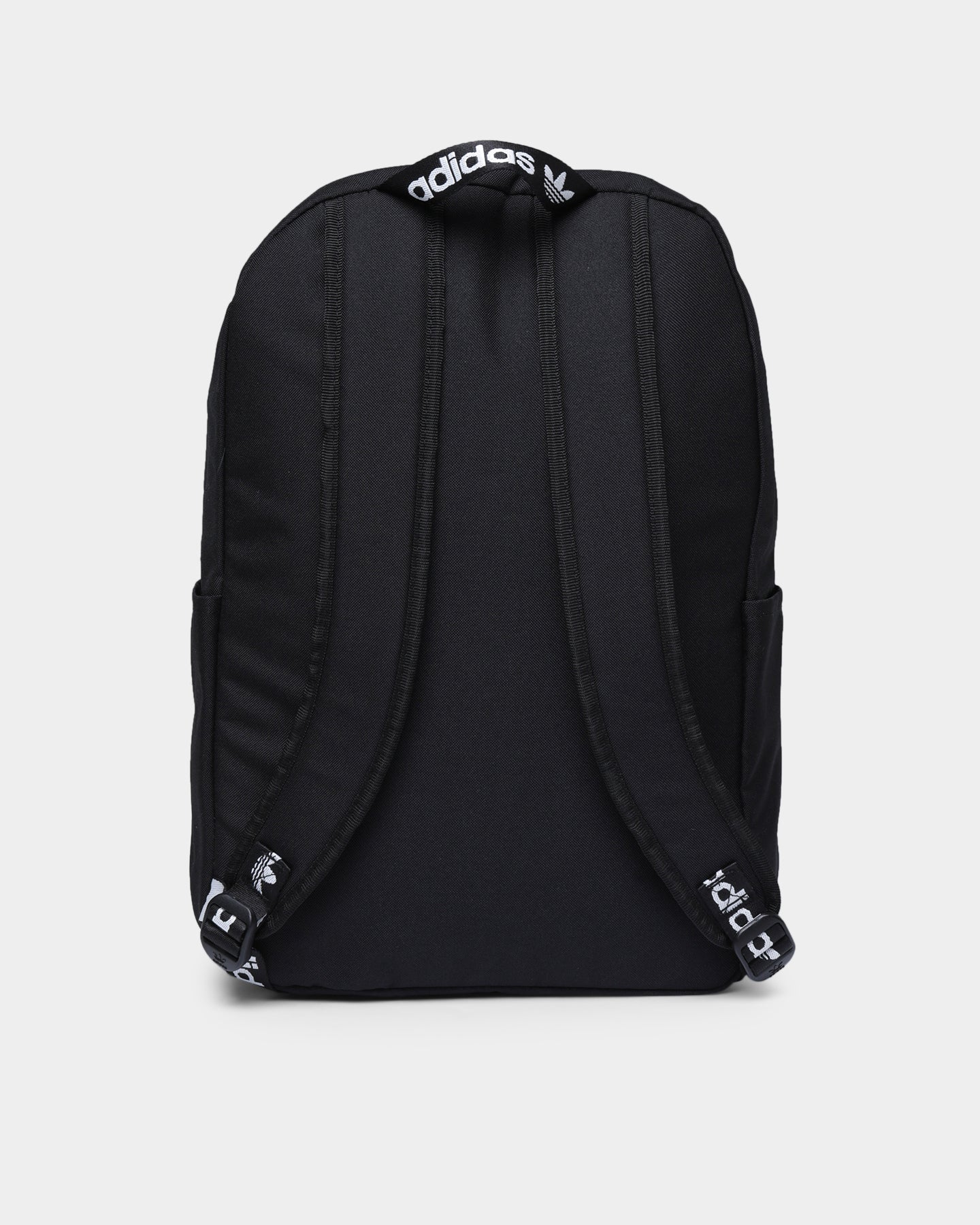 Adidas Adicolour Backpack - Lightweight Durable School Backpack for Men & Women, Water-Resistant Black Daypack for Travel, Gym, Hiking & College