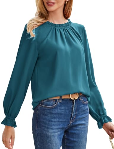 Peacock Blue-long Sleeve