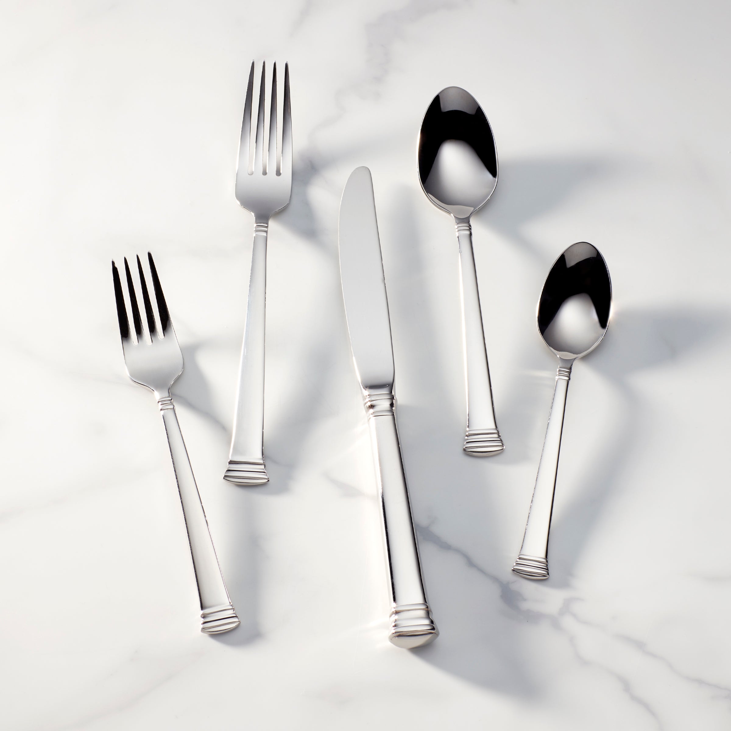 Eternal 20-Piece Stainless Steel Flatware Set - Durable Silverware for Everyday Dining, Dinner Parties & Gifts | Perfect for Home, Restaurant & Wedding Use