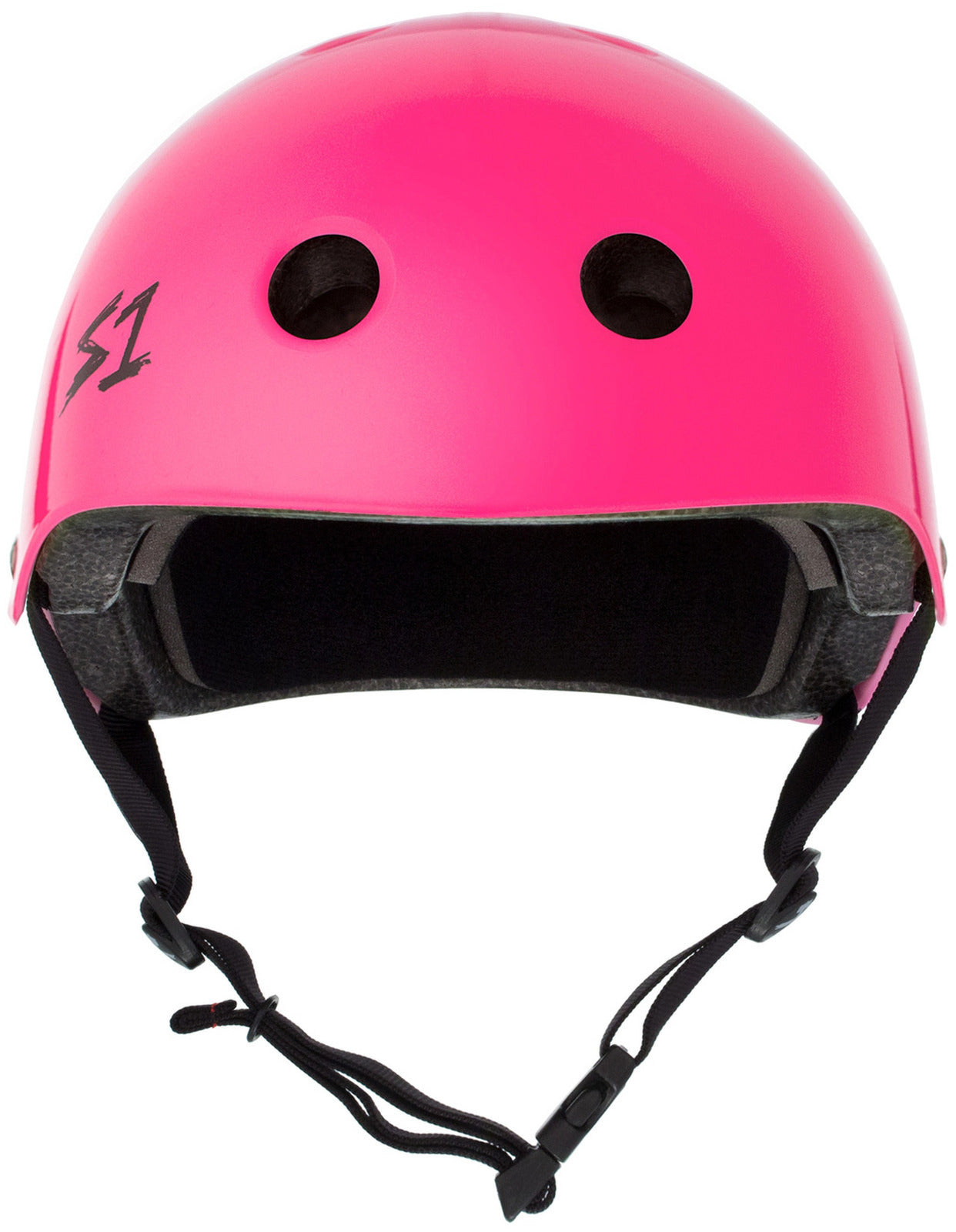S1 Lifer Helmet - Hot Pink Gloss Motorcycle Bike Helmet for Women & Men - Lightweight DOT Approved for Street Riding, Cycling & Outdoor Sports