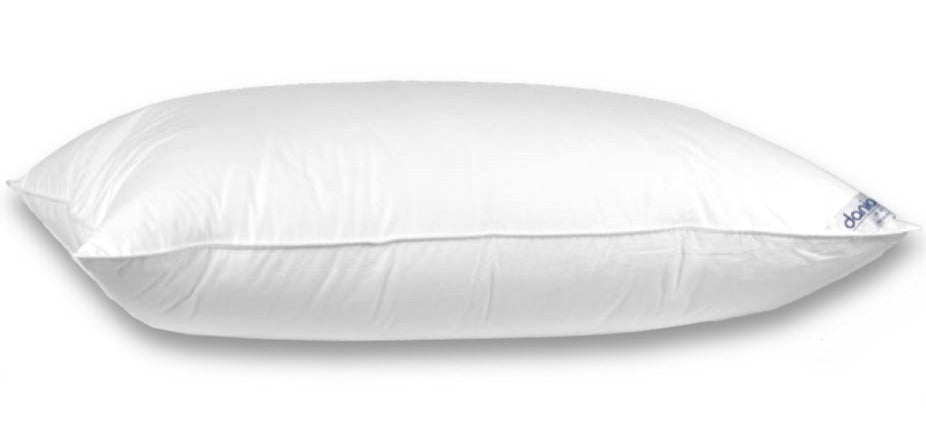 Premium Daniadown Classic Feather Pillow - Hypoallergenic & Supportive for Side, Back & Stomach Sleepers - Perfect for Bedroom, Guest Room & Travel Use
