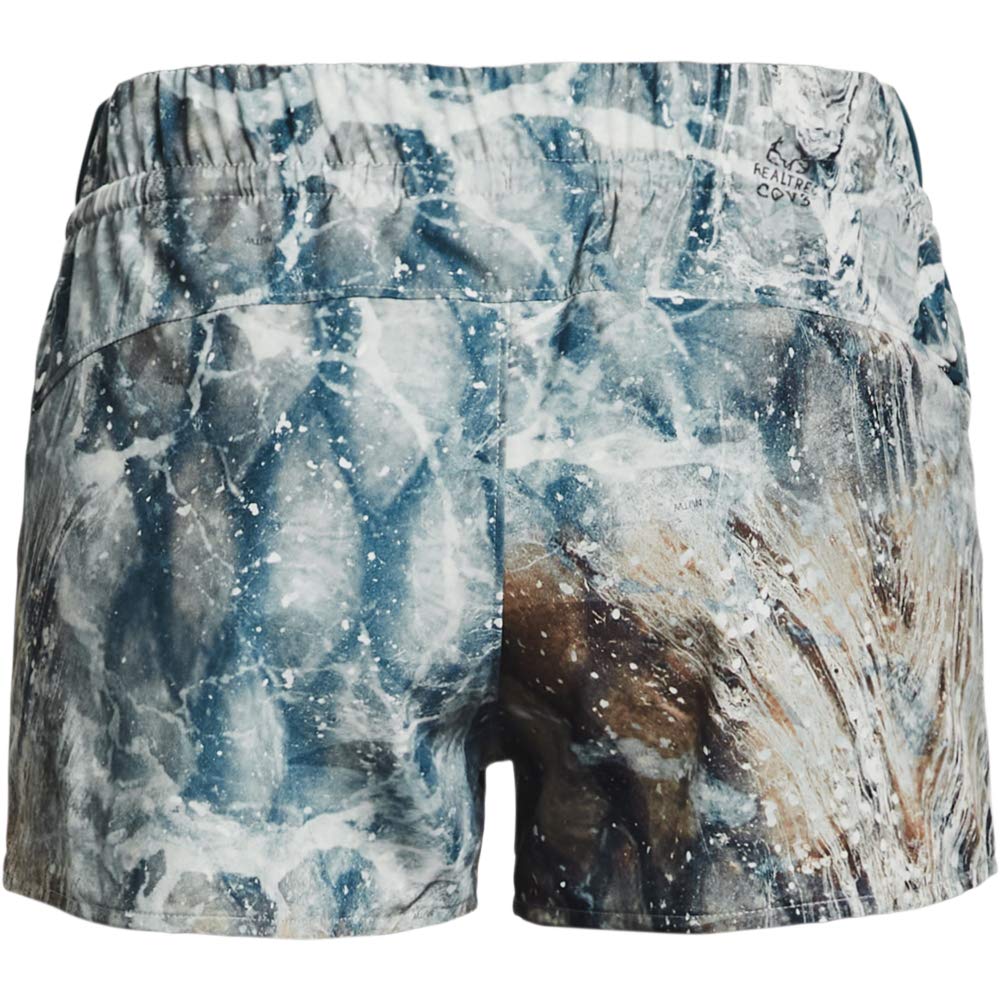 Under Armour Women's Fusion Printed Workout Shorts - Lightweight Breathable Running & Gym Athletic Shorts for Women