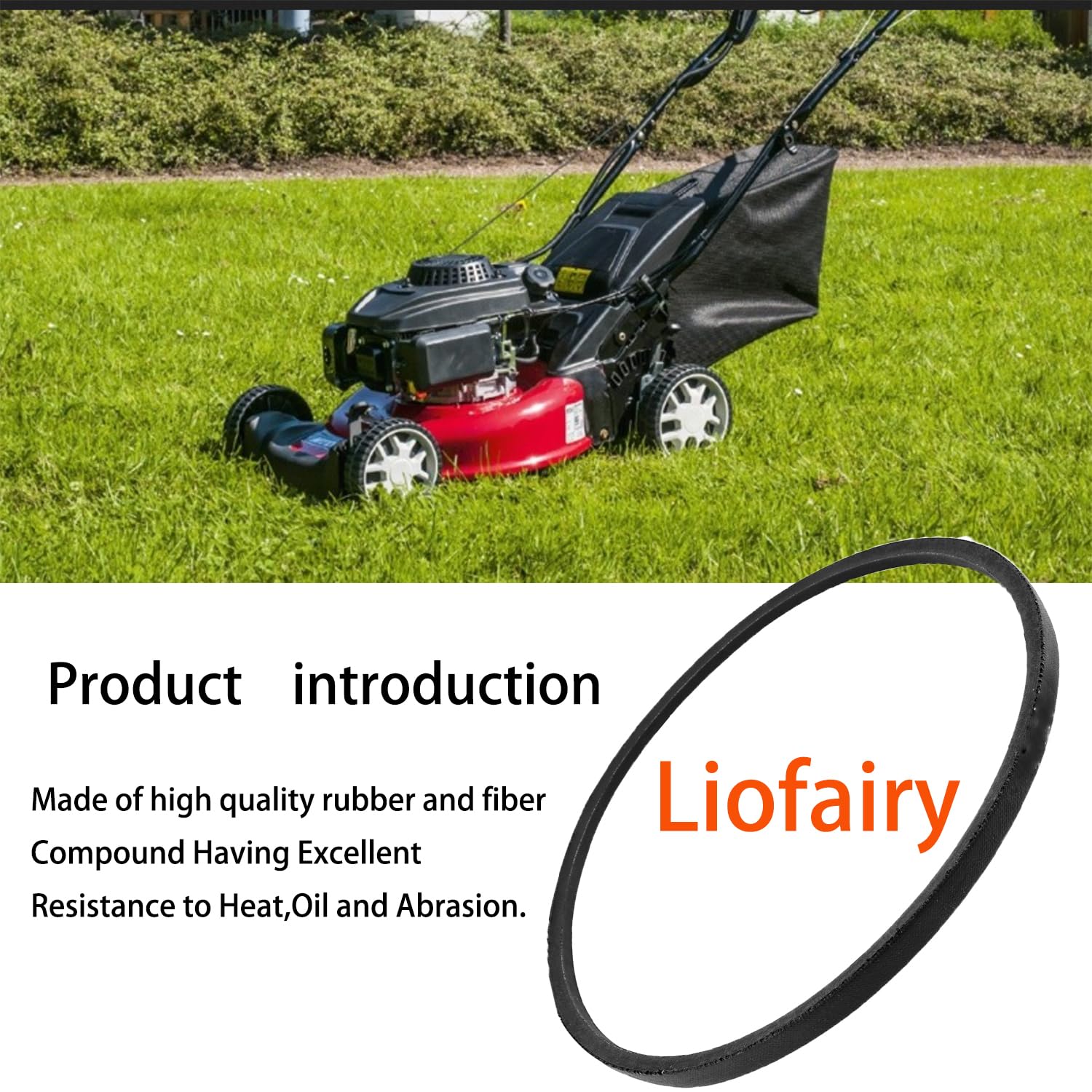 117-1018 Mower Belt for Toro - Replacement Deck Drive Belt Compatible with 20330, 20331, 20350, 20351 Lawn Mowers - Perfect for Lawn Maintenance and Grass Cutting