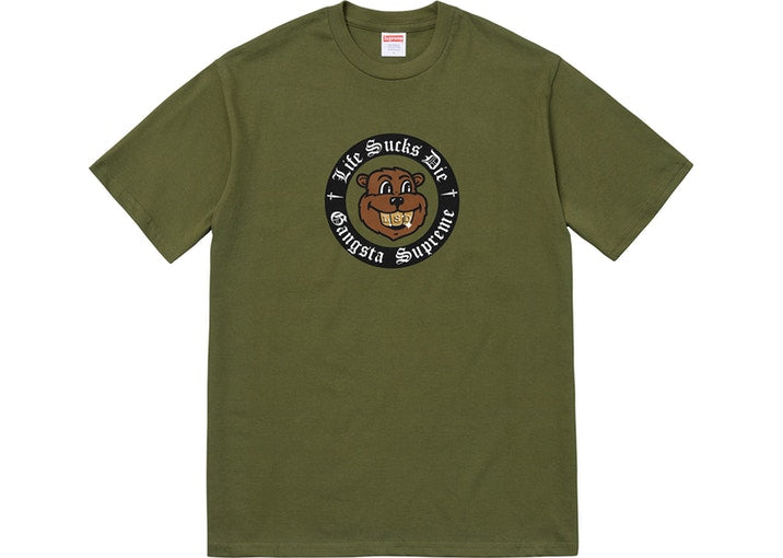 Supreme Life Sucks Die T-Shirt - Streetwear Graphic Tee for Men & Women | Perfect for Casual Wear, Skateboarding, and Urban Fashion