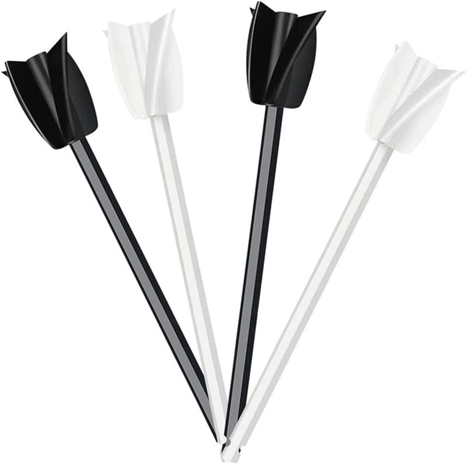 4pcs Epoxy Mixer Attachment Set with Spiral Stirring Tips - Power Drill Mixing Paddles for Resin, Paint, Cement & Adhesives - Perfect for DIY Projects, Home Repairs & Crafting