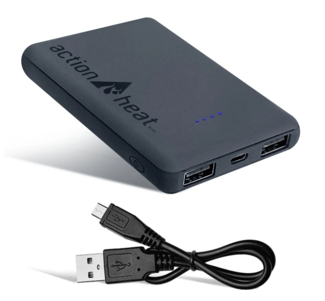 Rechargeable Lithium Battery Pack for Heated Vest - Long Lasting Power Supply for Outdoor Winter Activities, Skiing, Hunting & Camping