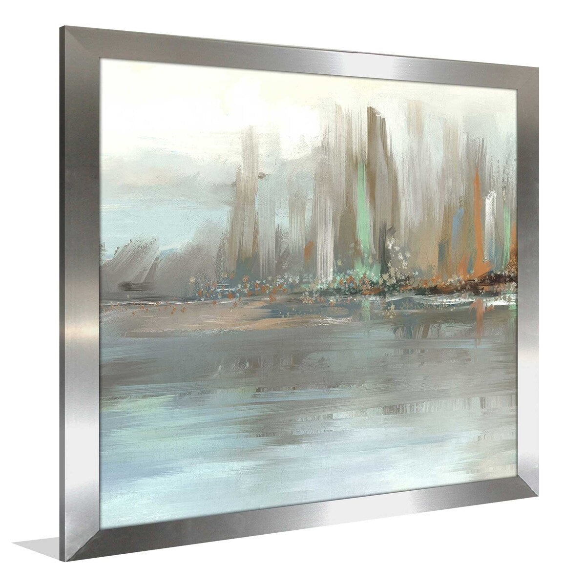 Big City Lights by Conrad Knutsen - Premium Acrylic Wall Art Print - Modern Home & Office Decor for Living Room, Bedroom or Workspace
