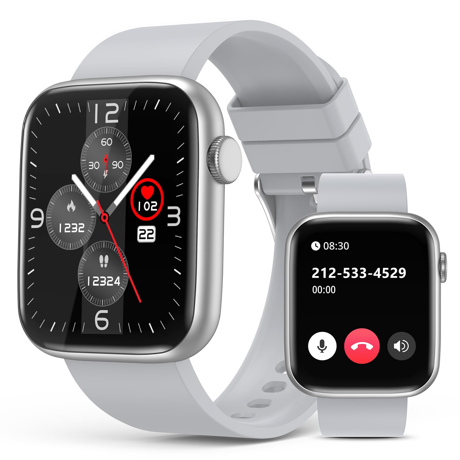 2024 Smart Watch for Men & Women - Bluetooth Call, 1.9