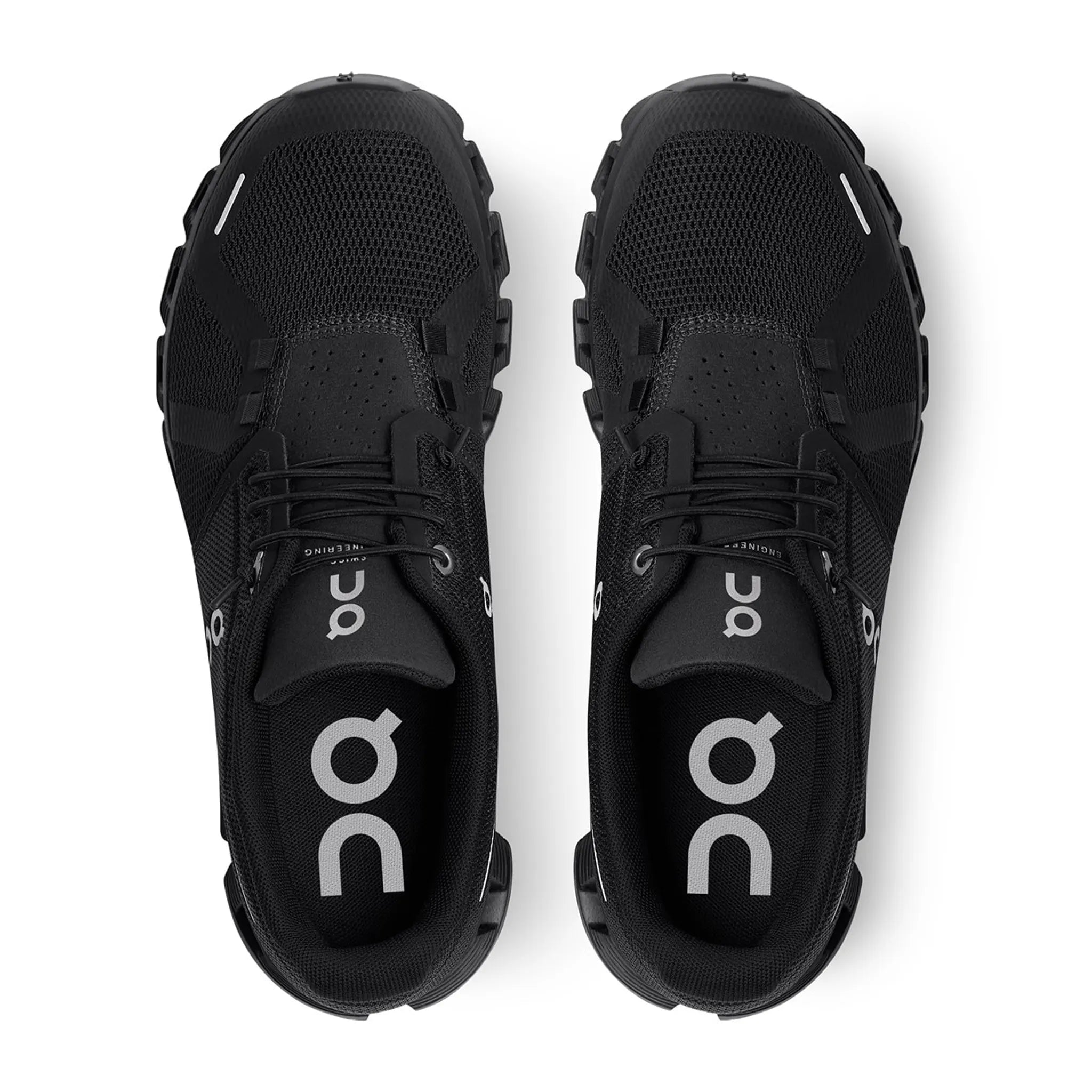 On Running Cloud 5 Women's All Black Running Shoes - Lightweight & Comfortable for Jogging, Gym Workouts and Daily Wear