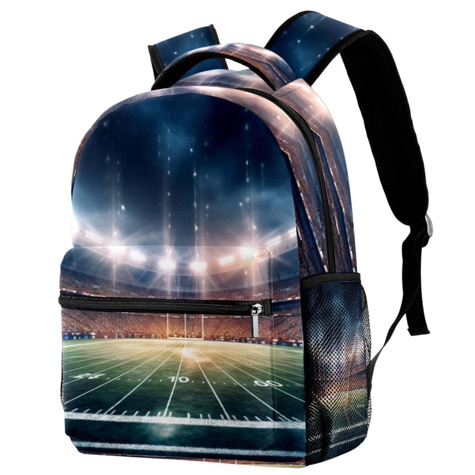 Best Travel & Work Backpack for Men & Women - Durable Laptop Backpack with USB Charging Port - Perfect for Commuting, Hiking, and American Football Games