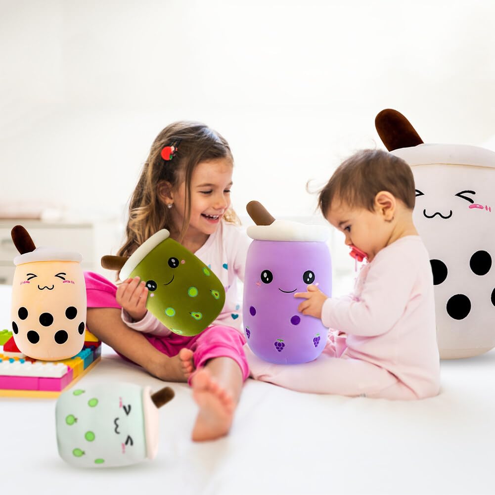 50cm Soft Plush Bubble Tea Pillow - Boba Milk Tea Cup Stuffed Animal Toy, Cute & Cozy Hugging Pillow for Kids, Teens & Adults - Perfect Gift for Anime Fans, Home Decor, Bedroom, Office & Dorm Room