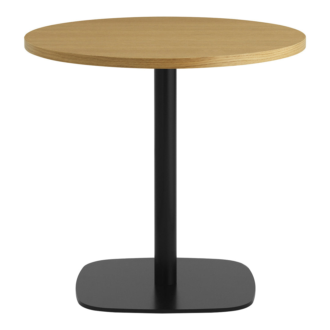Round Cafe Table - Modern & Durable Indoor/Outdoor Dining Table for Restaurants, Patios, and Home Decor