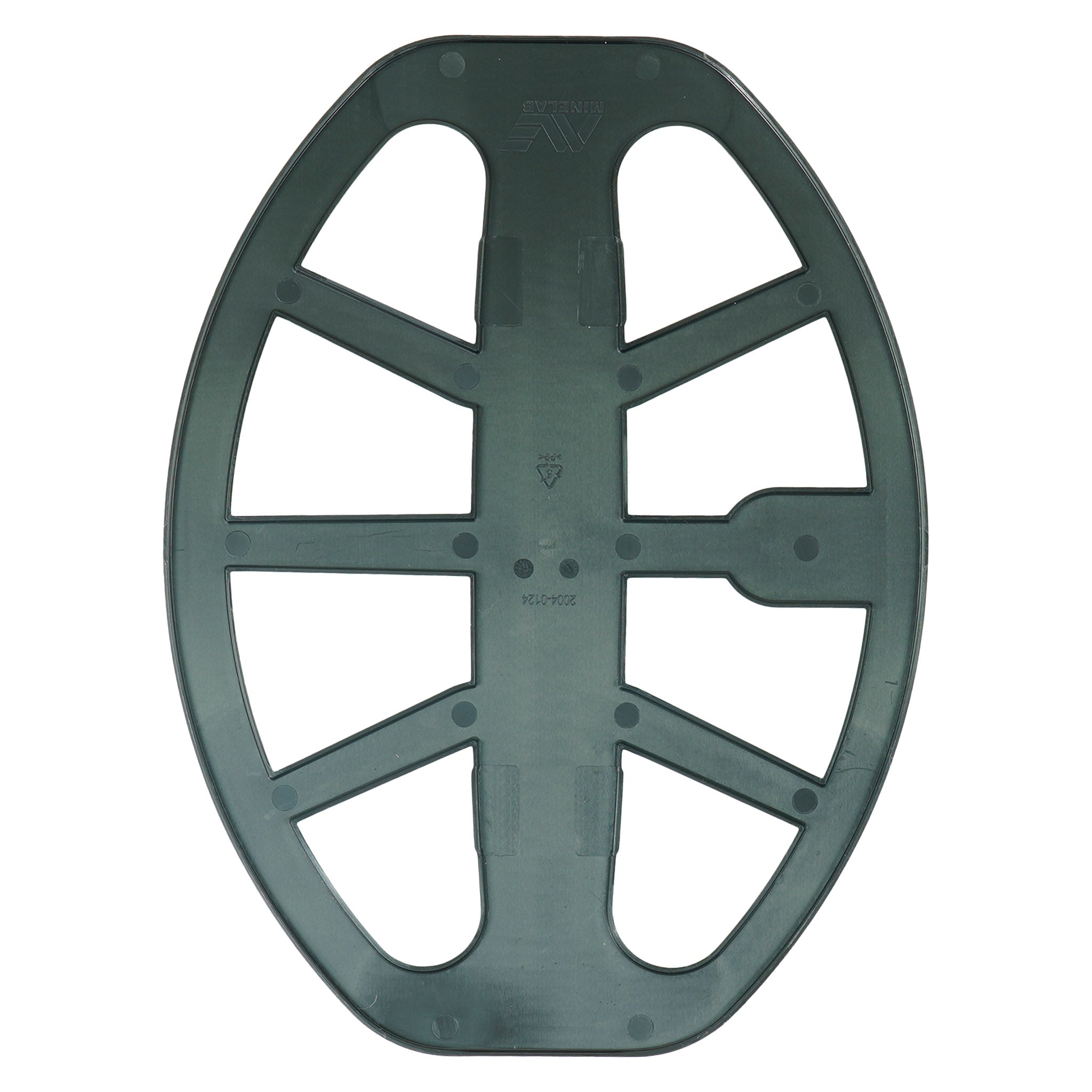 Minelab V12X Waterproof 12x9 Inch Elliptical Double D Metal Detector Search Coil with Protective Cover for X Terra Pro - Ideal for Beach Hunting, Gold Prospecting & Treasure Hunting Adventures