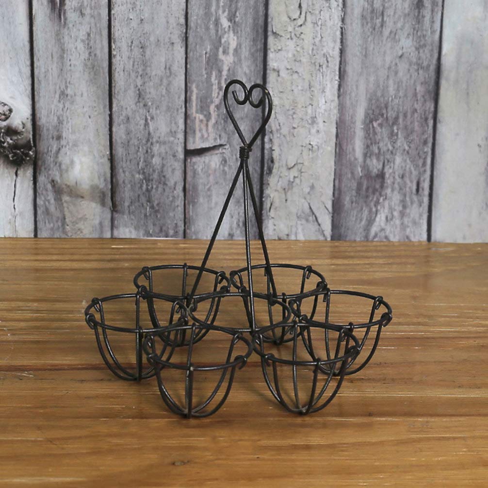 Stainless Steel Chicken Egg Holder - Countertop Egg Rack Organizer & Dispenser for 12 Eggs | Freestanding Wire Egg Basket Storage | Perfect for Farmhouse Kitchen Decor & Breakfast Buffet Display