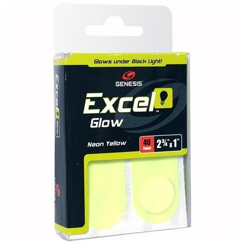 Genesis Excel Glow Performance Bowling Tape - Neon Yellow (40 Count) | High-Grip, Non-Slip Bowling Accessory for Enhanced Control & Comfort | Perfect for League Play, Tournaments & Practice Sessions