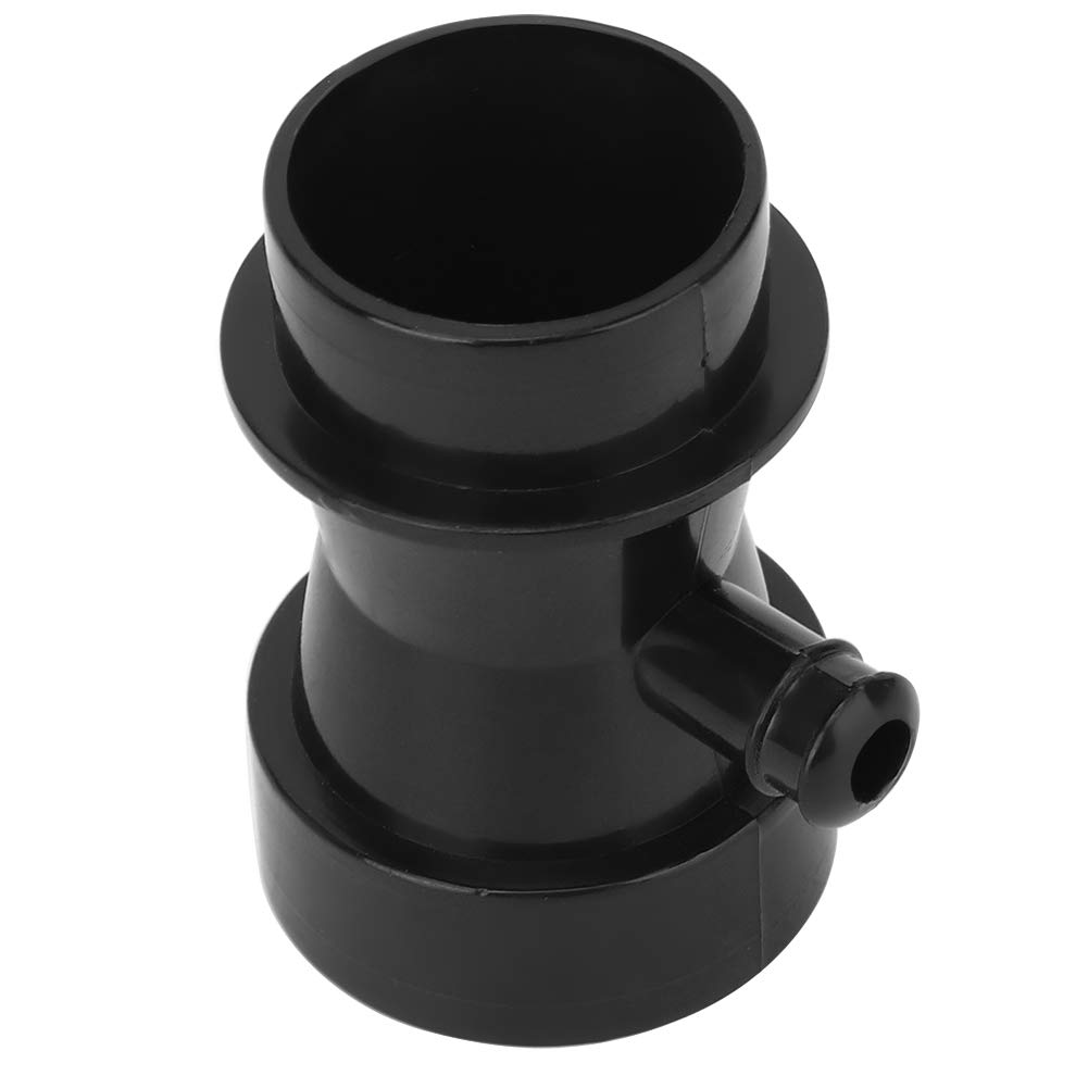 Black Plastic Aquarium Protein Skimmer Air Suction Nozzle - DIY Venturi Tube for Saltwater Fish Tank & Marine Reef Tank Filtration System - Improve Water Quality & Oxygenation