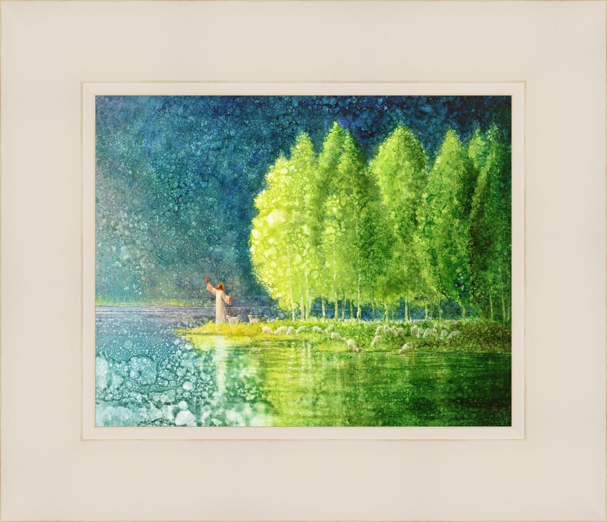 Beside Still Waters - Premium Home Decor & Wall Art for Living Room, Bedroom, Office | Perfect for Relaxation & Meditation Spaces