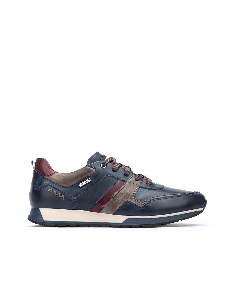 PIKOLINOS Men's Leather Sneakers - Comfortable & Stylish Casual Shoes for Walking, Travel & Everyday Wear