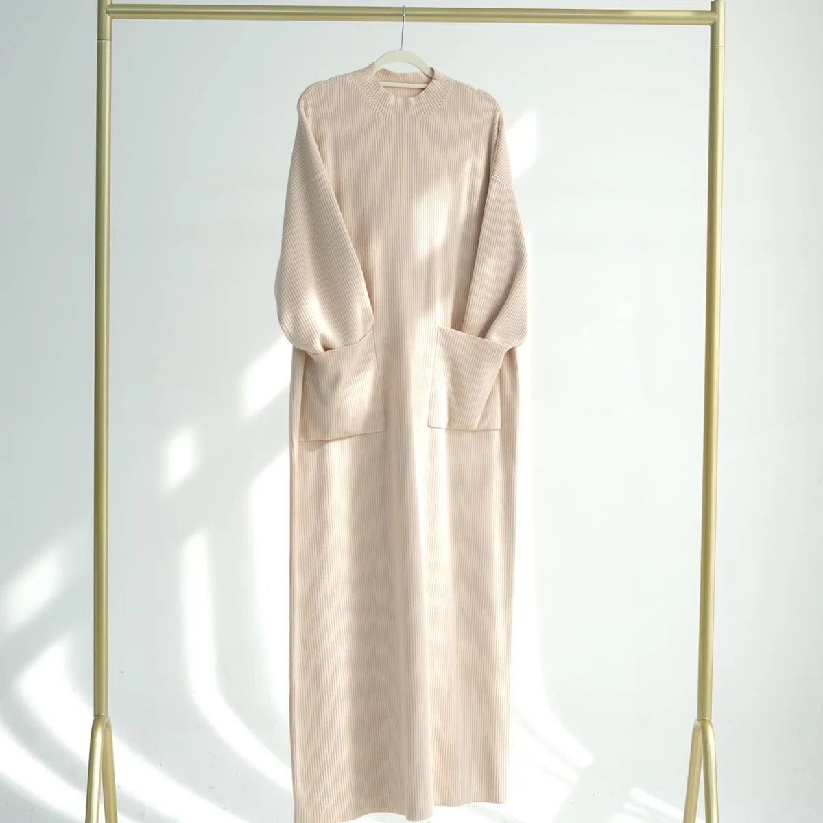 Premium Heavyweight Knitted Abaya Dress for Winter & Fall - Warm & Stylish Islamic Clothing #24917 - Perfect for Prayer, Modest Fashion & Cold Weather Outfits