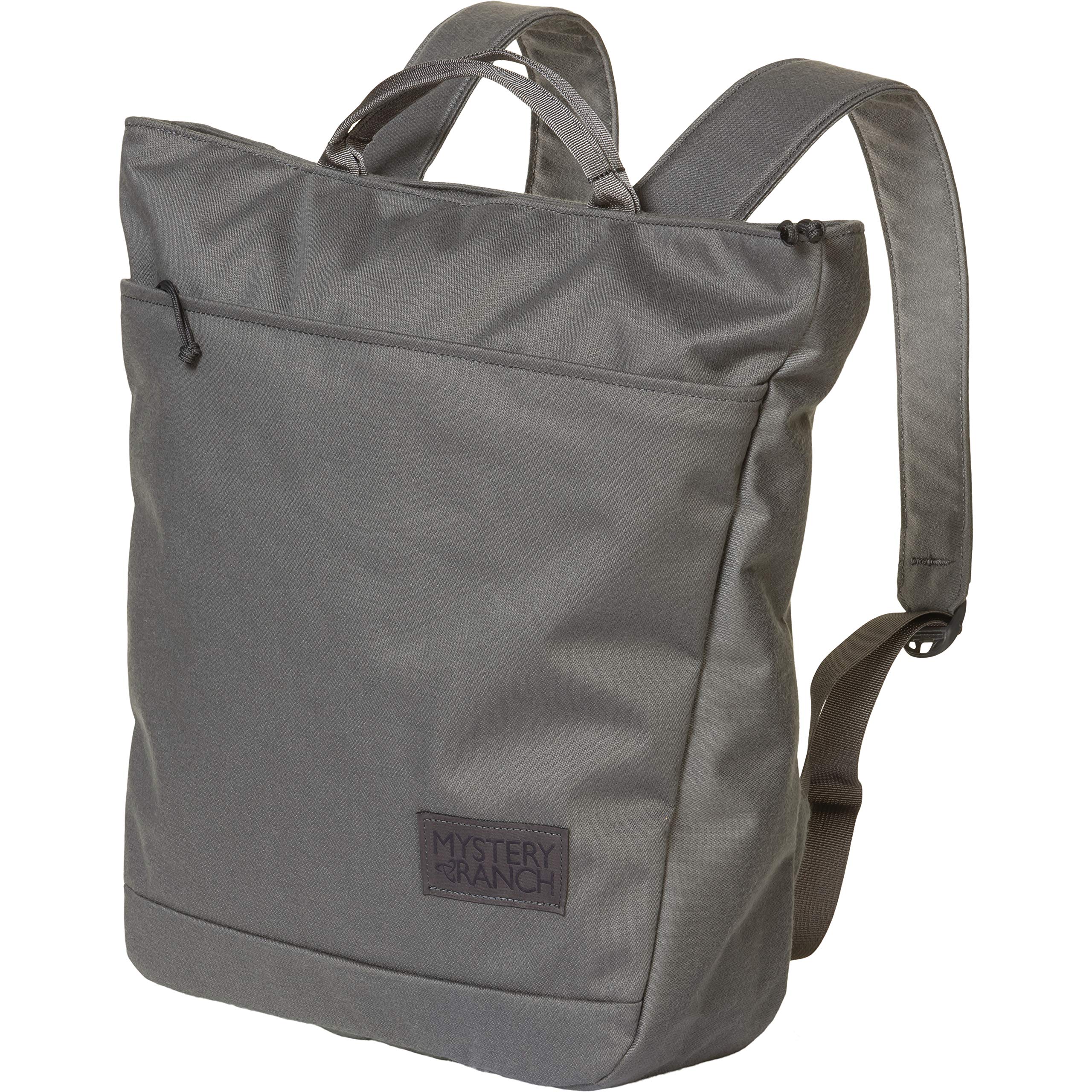 MYSTERY RANCH 18L Market Backpack - Convertible Tote & Backpack for Daily Use, Hiking, Travel & Work - Durable Gravel Color Daypack for Commuters & Outdoor Enthusiasts