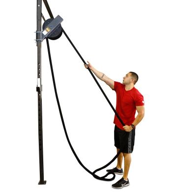 Ropeflex OX2 RX2100 Beam Frame Mountable Rope Pulling Drum - Heavy Duty Winch for Gym Equipment, CrossFit Training & Home Workout Stations