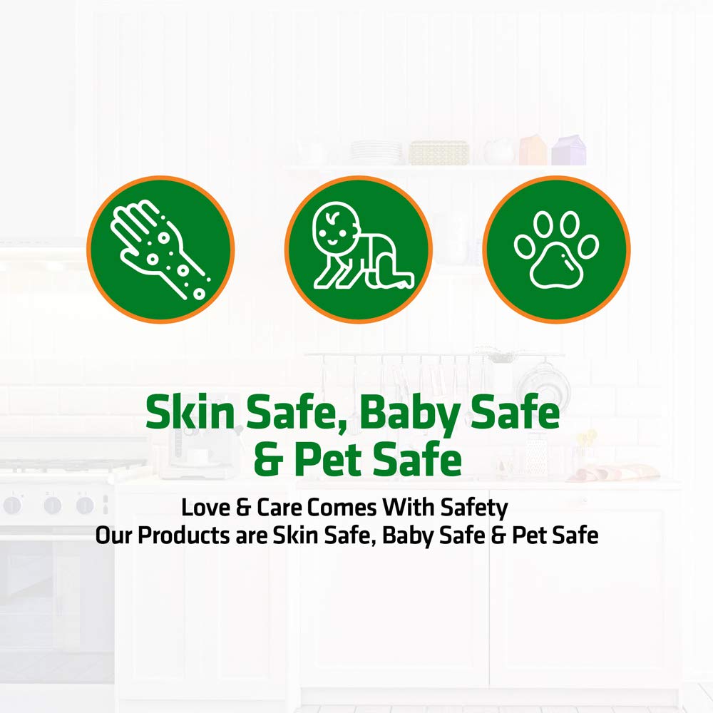 **Herbal Strategi Dishwashing Liquid Gel - Natural & Vegan with Refreshing Lemon Oil | Gentle on Hands | Eco-Friendly & Non-Toxic | Safe for Babies & Pets | 500ml | Perfect for Daily Kitchen Cleaning & Greasy Dishes**