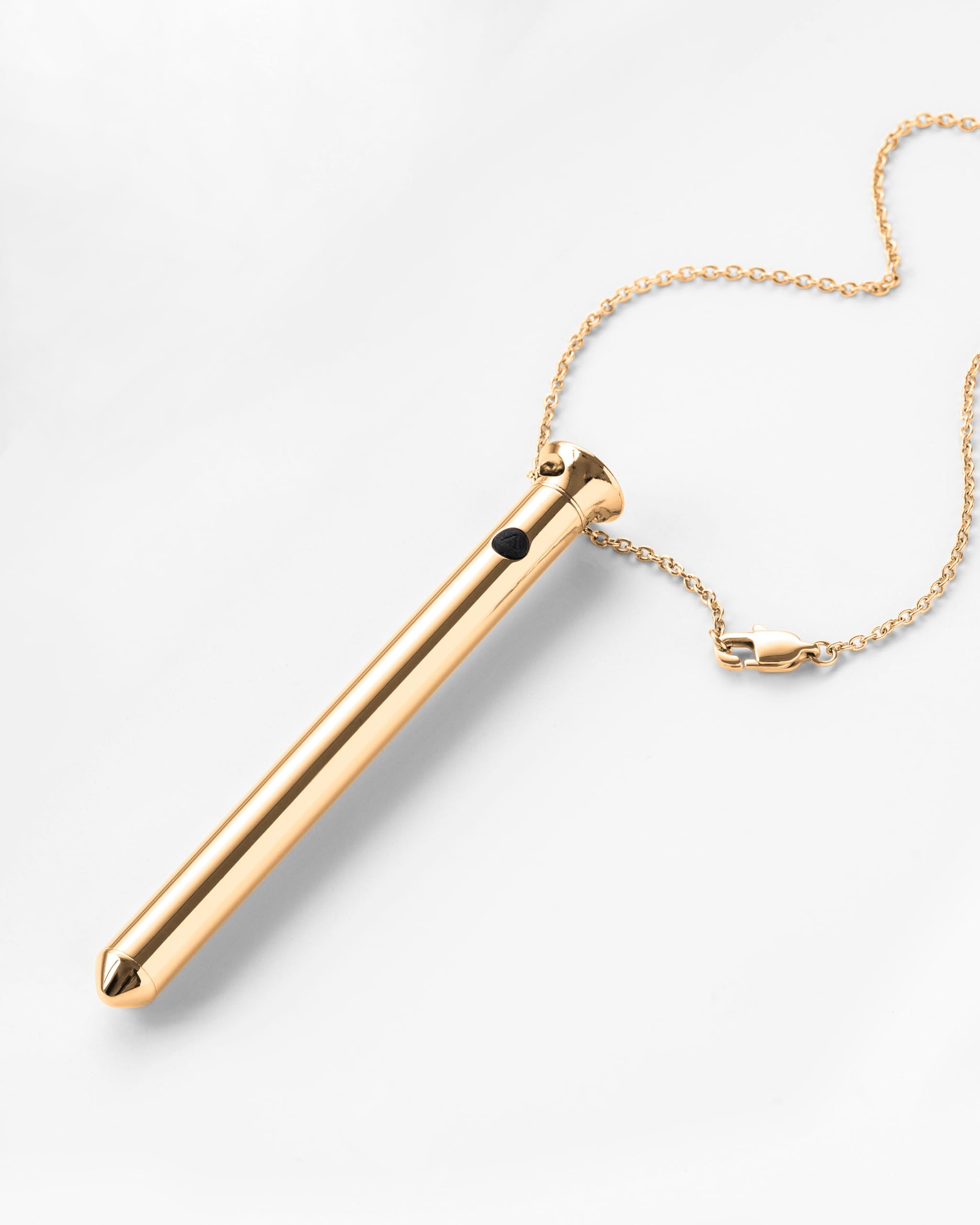 Crave Vesper 2 Original Vibrator Necklace | Wearable Sex Toy & Discreet Vibrating Jewelry for Women & Men | Luxury Adult Accessories for Couples Play, Date Nights & Sensual Exploration