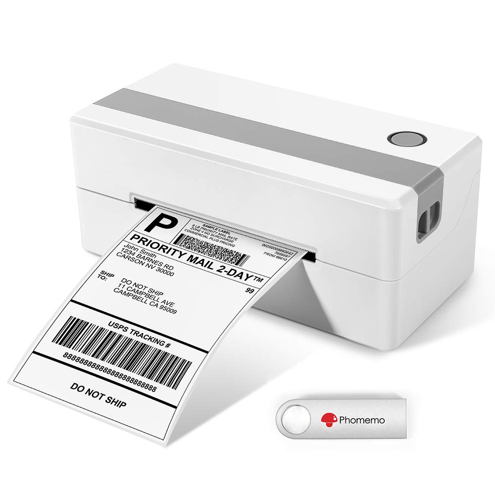 Phomemo PM-246 Upgraded Thermal Label Printer - High Speed Commercial Shipping Label Printer for UPS, Amazon, eBay, Shopify - Perfect for Barcodes, Mailing & Postage - Ideal for E-commerce, Warehouses & Small Businesses