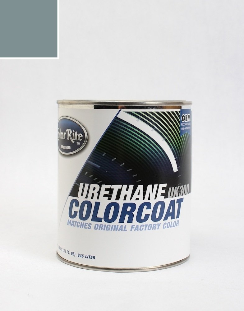 Ford Touch Up Paint - ColorRite Quart Light Gray Poly 1-A (1972) | Exact Color Match for Ford Vehicles | Scratch & Chip Repair for Cars, Trucks, SUVs | DIY Automotive Paint Solution for Minor Damage