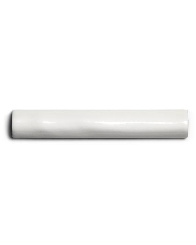 Kakel Mayfair Ivory White Decorative Molding 2 x 13 cm - Smooth Wavy Design for Home Wall Decor & Interior Design Projects - Perfect for Living Room, Bedroom, and Bathroom Renovations