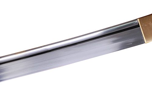 Handmade High Carbon Steel Japanese Katana Sword - Full Tang, Real Sharp Blade - Perfect for Martial Arts, Cosplay, and Collectors