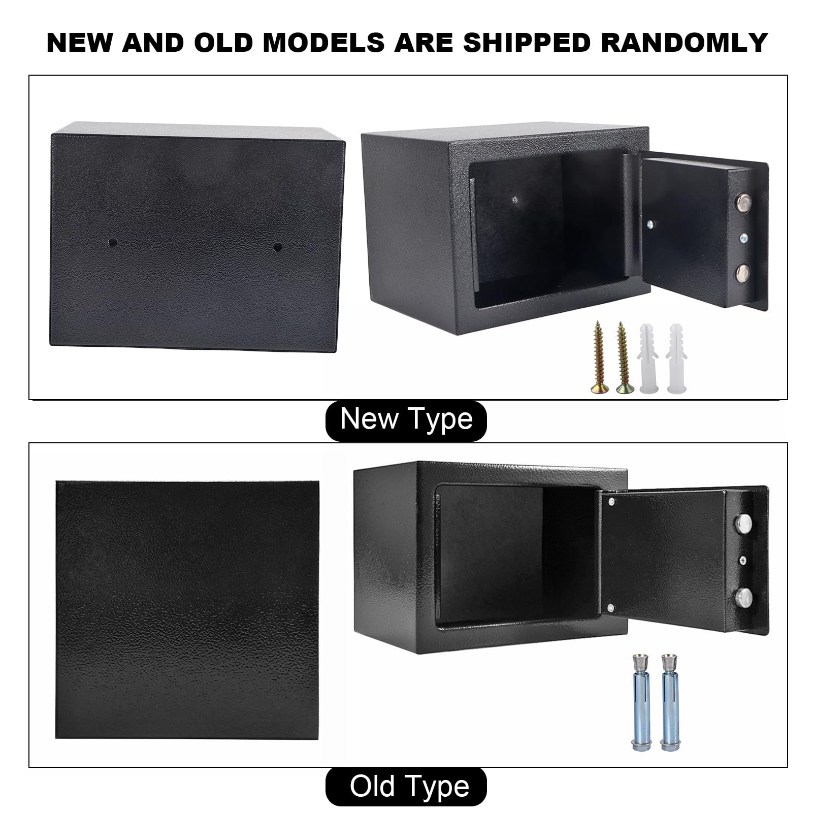 Fireproof Safe Box - High Security Steel Home & Office Safe with Key Lock for Money, Cash, Jewelry & Documents - Ideal for Home, Office & Business Security Storage