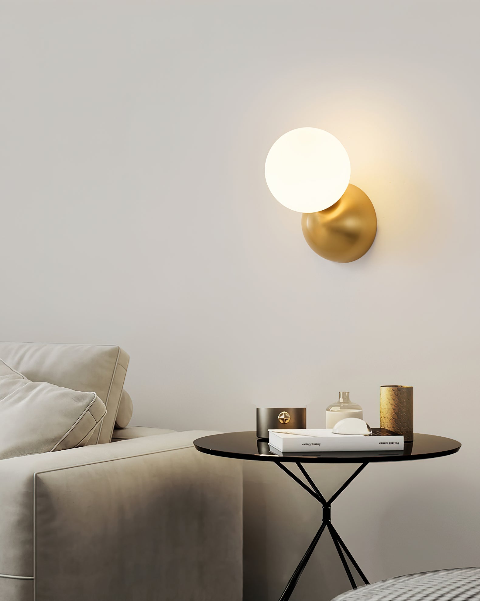 Modern Duris Wall Lamp - Energy Efficient LED Sconce Light Fixture for Bedroom, Living Room & Hallway Decor