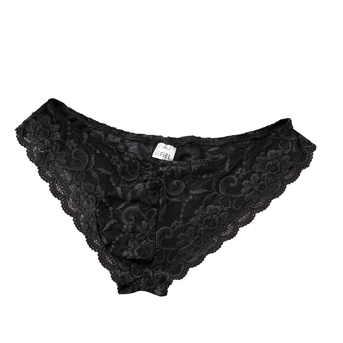 FEESHOW Sexy Lace Underwear for Men - Comfortable Sissy Pouch Panties, Crossdress Lingerie for Sensual Wear & Special Occasions