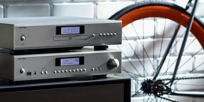 Rotel CD14 MKII High-Fidelity CD Player - Premium Black Audio Component for Home Theater & Music Listening