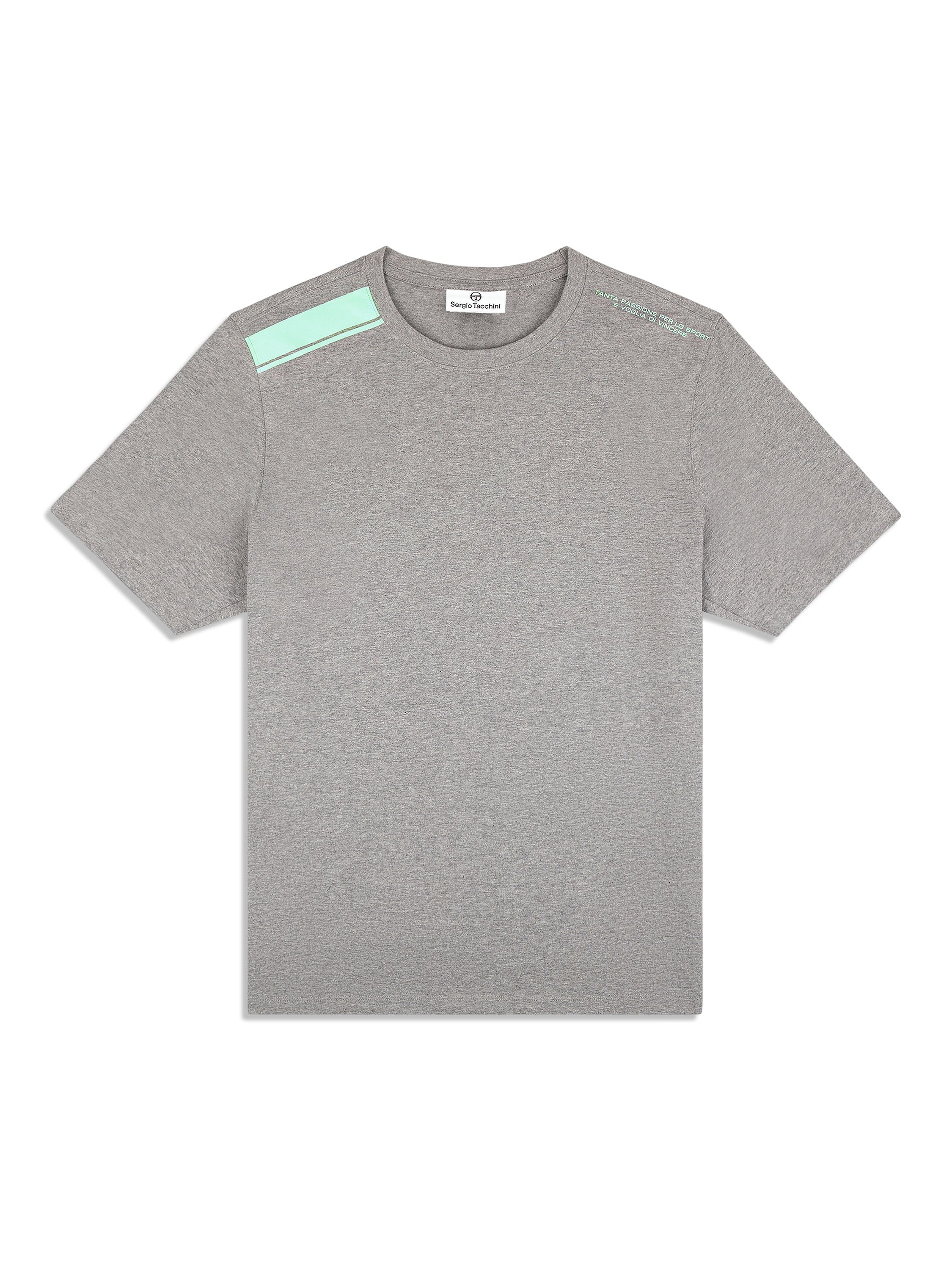 Presto Men's Heather Grey T-Shirt - Soft Cotton Casual Tee for Everyday Wear & Gym Workouts