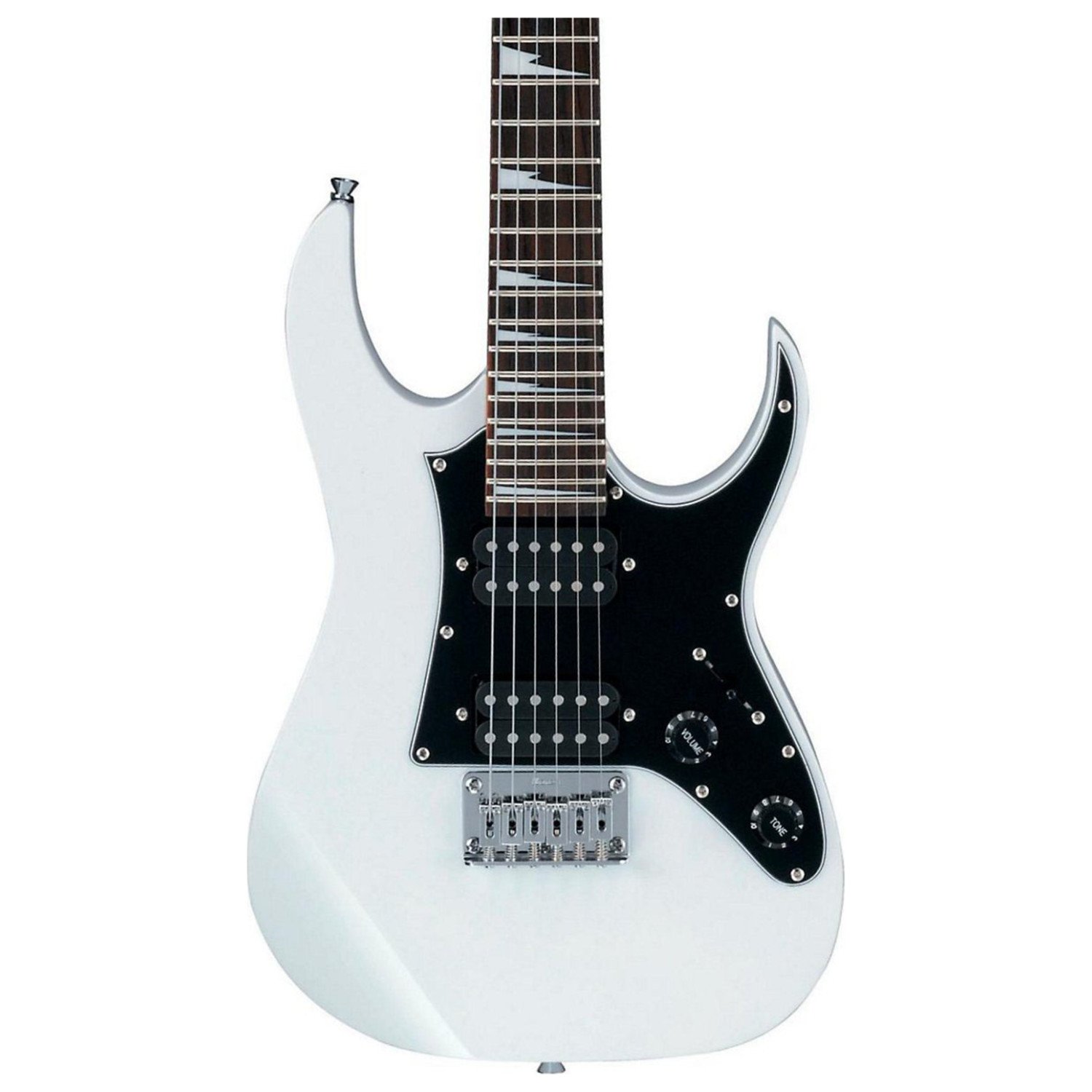 Ibanez GRGM21WH MIKRO Short Scale Electric Guitar - White | Compact Design for Beginners & Travel | Perfect for Small Spaces & Practice Sessions